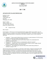 image of West Lake letter to Lewis and DeFeo regarding data request Nov. 17, 2016
