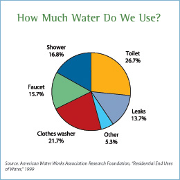 How much water do we use?