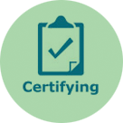 Certifying