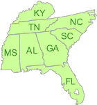 map of region 4