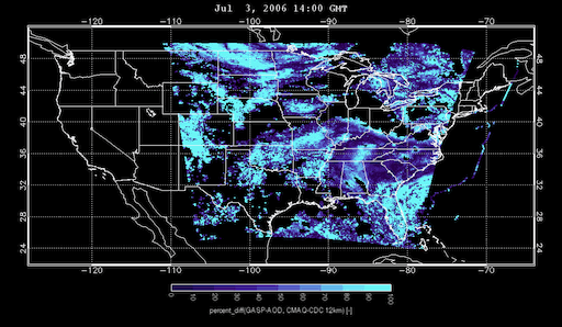 Image displaying Geostationary US-coverage satellite.