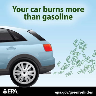 Your car burns more than gasoline