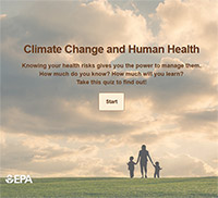 Climate Change and Human Health quiz