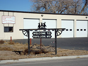 Welcome to Pavillion, Wyoming