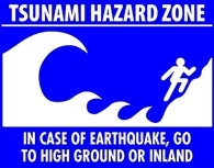 tsunami hazard zone