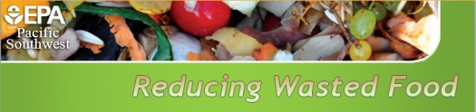Reducing Wasted Food Banner