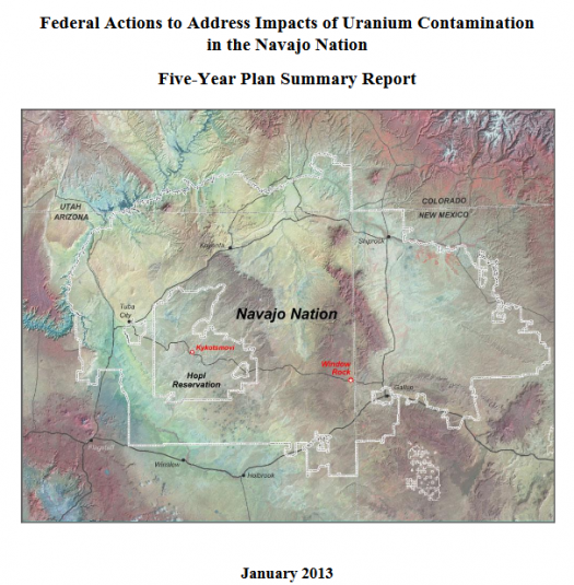 Cover of the 2013 progress report