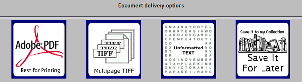 Document Delivery Option Save It for Later