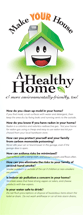 Healthy Homes Action Card (English)
