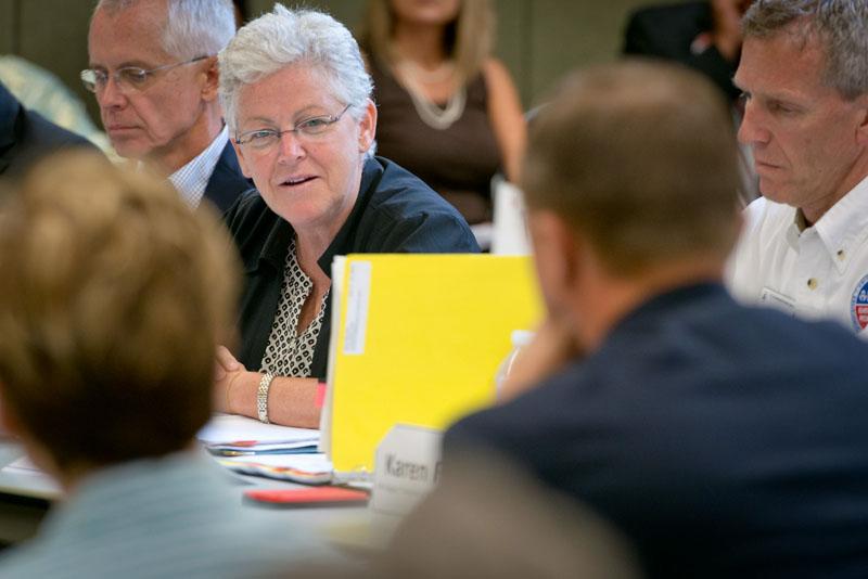 Administrator McCarthy and EPA staff hold a roundtable 