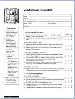 Cover of the Ventilation Checklist