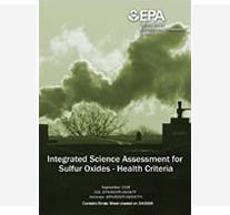 Cover of the Sulfer Dioxide ISA Document