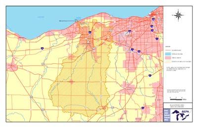 Black River AOC Boundary Map Image