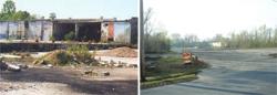 Former Malter Plant Before and After