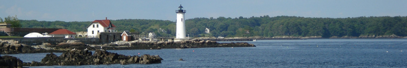 New Hampshire Coast with Lighthouse