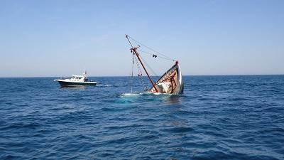 The disposal of the fishing vessel Little Sandra
