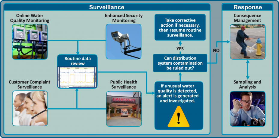 Surveillance and Response System Schematic