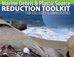 Image of the cover of the Marine Debris and Plastic Source Reduction Toolkit.