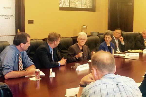 Administrator McCarthy meets with Utah State Legislators