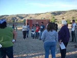 Community members participate in technical assistance training at the Pacific Coast Pipeline 