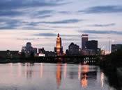 Providence Skyline with the Providence River in the Foreground (Photo Credit - Save the Bay)