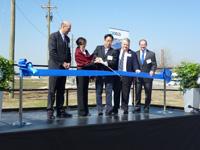 RENEW Award ribbon cutting at the Reilly Tar & Chemical Corp. (Indianapolis Plant) site.