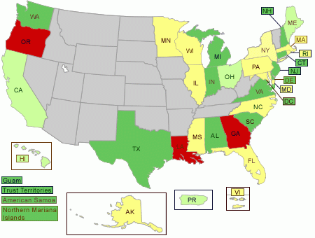 States Progress Map