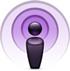 podcast icon - subscribe via itunes
