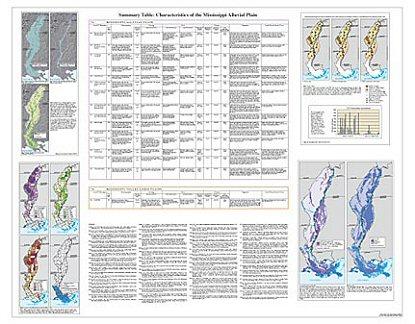Level IV Ecoregions of the Mississippi Alluvial Plain--poster back side