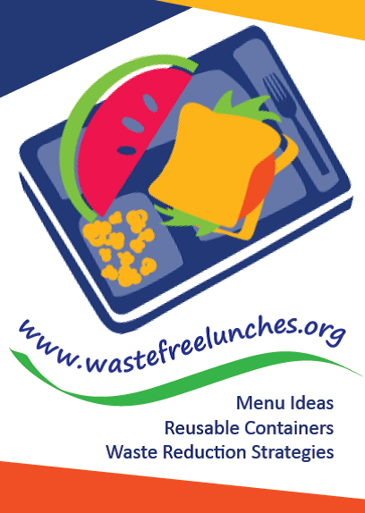 waste free lunch 2"x3" magnet promototion