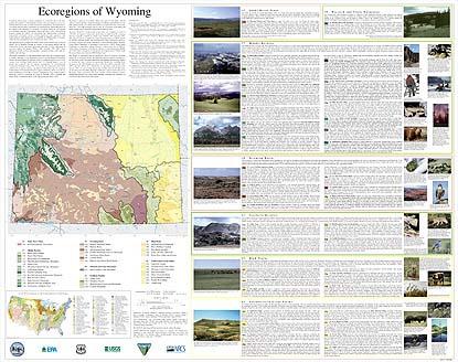 Level IV Ecoregions of Wyoming--poster front side