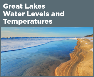 Great Lakes Water Levels and Temperatures