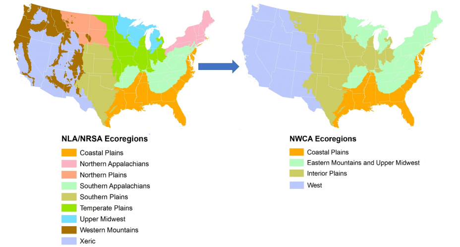NWCA Grouped Ecoregions