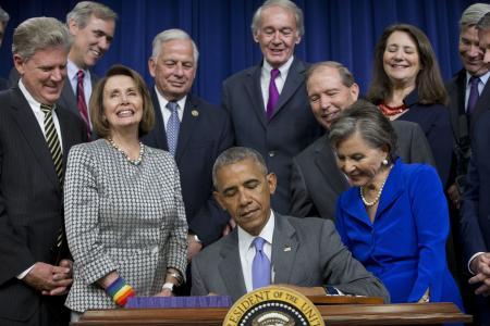 President Obama signed the Frank R. Lautenberg Chemical Safety for the 21st Century Act into law on June 22, 2016