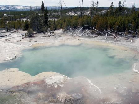 photo of hot spring