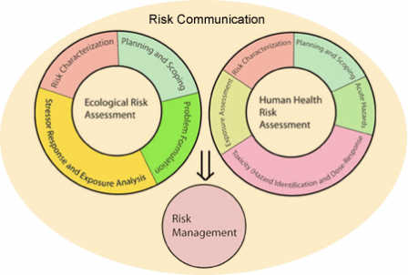 Risk communication diagram