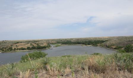 Photo of a lake in the Temperate Plains ecoregion that was sampled during the National Lakes Assessment 2012