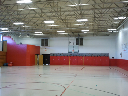 Buncombe County School Fairview Elementary gym 
