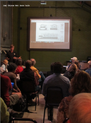 Dan Chiras gives a talk at the Durango Discovery Museum 