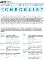 Asthma Home Environment Checklist
