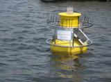 Water monitoring buoy in the Charles River near the Museum of Science.