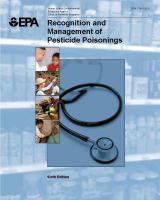 Front Cover of Recognition and Management of Pesticide poisonings