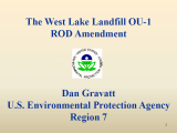 image of West Lake NRRB briefing presentation - Feb. 29, 2012