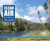 Clean Air Excellence Awards 2016 booklet cover