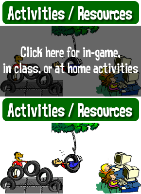 Games and Activities button