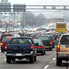 Photo of rush hour traffic