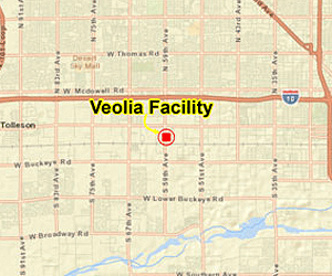 Veolia Overhead Facility View