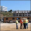 Photo of redevelopment workers at Genentech site