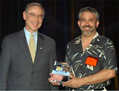 photo of award recipient, Frank Giordano