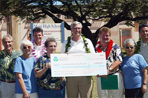 In 2006, Administrator Johnson presented Friends of Old Maui High School with an EPA Congressional Special Purpose Grant